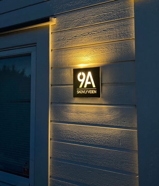 Holdbare skilt for hjem og bedrift - innendørs og utendørs