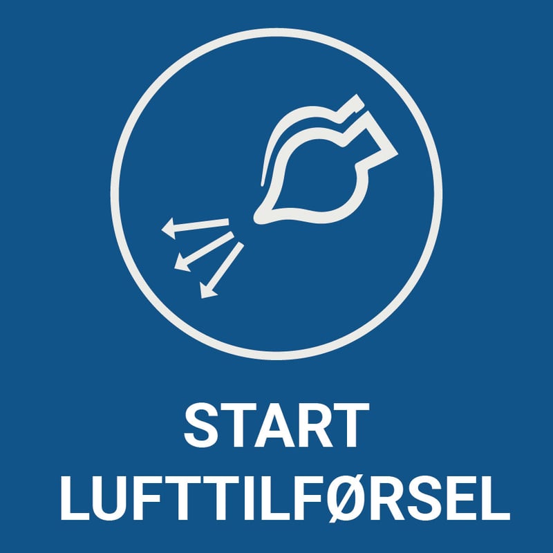 Start lufttilførsel – ISO 7010