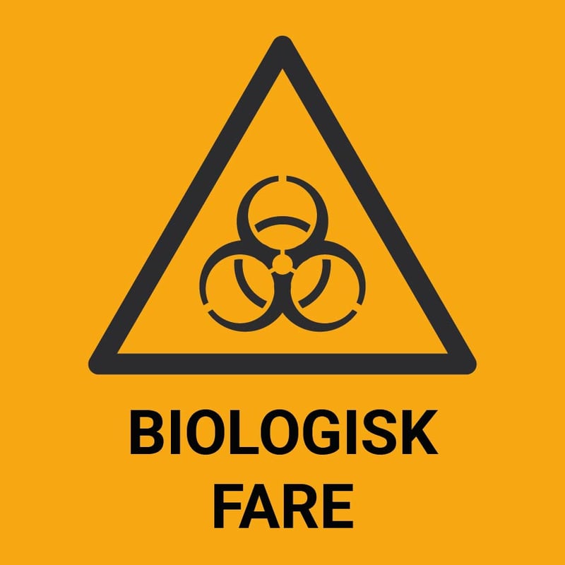 Biologisk fare - ISO 7010