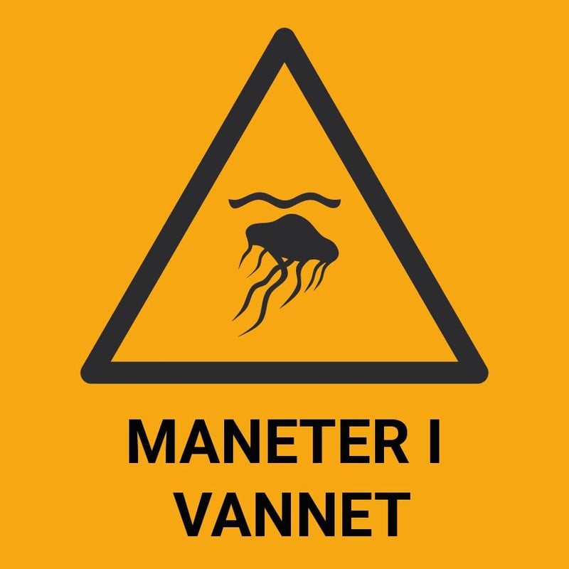 Maneter i vannet – ISO 7010